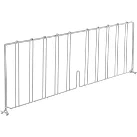 Nexel® Silver Epoxy Divider 36""D x 12""H