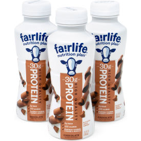 FAIRLIFE High Protein Chocolate Nutrition Shake 11.5 oz 12 Count
