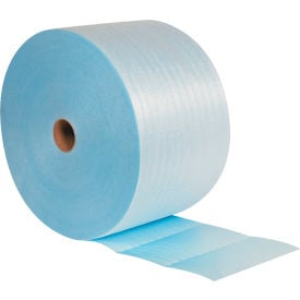 Global Industrial™ Cohesive Air Foam Rolls 12""W x 625'L x 1/16"" Thick White 4 Rolls