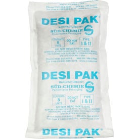 Tyvek® Clay Desiccant Bags 5""W x 8""L x 1-1/8""D White 300 Packs