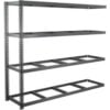 Global Industrial 4 Shelf Extra Heavy Duty Boltless Shelving Add On 96""W x 30""D x 84""H No Deck