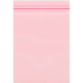 Global Industrial™ Minigrip Anti-Static Reclosable Poly Bags 2-1/2""Wx3""L 4 Mil Clear 1000PK