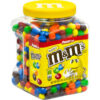 M&M's Milk Chocolate Peanut Candies Jar 62 oz