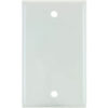 Sunlite® Blank Switch & Receptacle Plate 1-Gang White Pack of 12