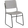 Flash Furniture® Hercules High Density Stacking Chair Black Frame/Gray Seat