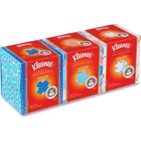 Kleenex® Boutique Anti-Viral Tissue 3-Ply Pop-Up Box White 60/Box 3 Boxes/Case