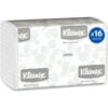 Kleenex® Multi-Fold Paper Towel 1-Ply 9-3/16""W x 9-3/8""L White 150/Pack 16 Packs