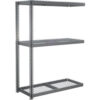 Global Industrial 3 Shelf Extra Heavy Duty Boltless Shelving Add On 72""W x 18""D x 60""H Wire Deck