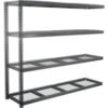 Global Industrial 4 Shelf Extra Heavy Duty Boltless Shelving Add On 96""W x 30""D x 84""H Wire Deck