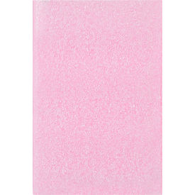 Global Industrial™ Anti Static Flush Cut Foam Pouches 4""W x 6""L x 1/8"" Thick Pink 500/Pack