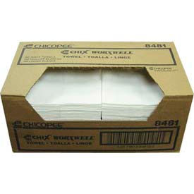 Chix® Multipurpose Cloth Towel 13"" x 15"" White 300/Case - CHI8483