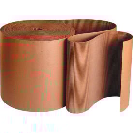 Global Industrial™ Singleface Corrugated Roll B Flute 36""W x 250'L Kraft 1 Roll