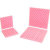 Global Industrial™ Anti Static Convoluted Foam Sets 12""W x 12""L x 2"" Thick Pink 24/Pack