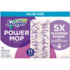 Swiffer® PowerMop Mopping Pads 11-7/16"" x 5-5/16"" White/Purple 11/Box 2 Boxes/Case