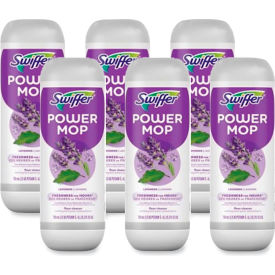 Swiffer® PowerMop Refill Cleaning Solution Lavender Scent 25.3 oz Refill Bottle 6/Case