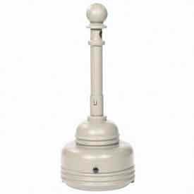 Poly Safesmoker Cigarette Disposal - 5 Quart Beige