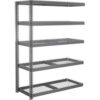 Global Industrial 5 Shelf Extra Heavy Duty Boltless Shelving Add On 72""W x 24""D x 96""H Wire Deck