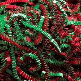 Global Industrial™ Crinkle Paper 10 lbs. Christmas Blend