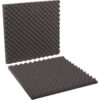 Global Industrial™ Convoluted Foam Sets 24""W x 24""L x 2"" Thick Charcoal 6/Pack