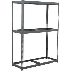 Global Industrial 3 Shelf Extra Heavy Duty Boltless Shelving Starter 72""W x 18""D x 96""H No Deck