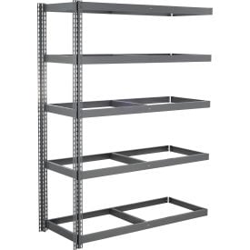 Global Industrial 5 Shelf Extra Heavy Duty Boltless Shelving Add On 60""W x 18""D x 60""H No Deck