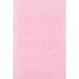 Global Industrial™ Anti Static Flush Cut Foam Pouches 6""W x 9""L x 1/8"" Thick Pink 275/Pack