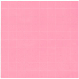 Global Industrial Anti Static Pick & Pack Foam 1"" Squares 24""W x 24""L x 2"" Thick Pink 6/Pack