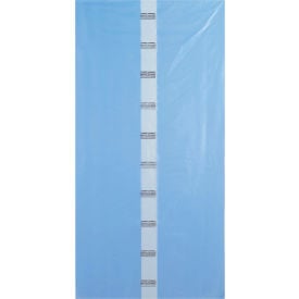 Global Industrial™ VCI Gusseted Poly Bags 40""L x 36""W x 80""H 4 Mil Blue 25/Roll
