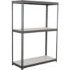 Global Industrial 3 Shelf Extra Heavy Duty Boltless Shelving Starter 96""Wx36""Dx48""HLaminate Deck