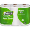 Marcal Small Steps 100 Recycled Towels 6 Rolls/Pack - MRC6181CT