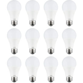 Sunlite® LED A19 Light Bulb E26 Base 11W 1100 Lumens 4000K Cool White Pack of 12