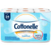 Cottonelle Clean Care Bathroom Tissue Septic Safe 1-Ply White 170 Sheets/Roll 48 Rolls/Case