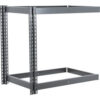 Global Industrial 2 Shelf Extra Heavy Duty Boltless Shelving Add On 48""W x 12""D x 36""H No Deck