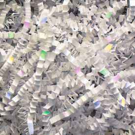 Global Industrial™ Crinkle Paper 10 lbs. Iridescent/White