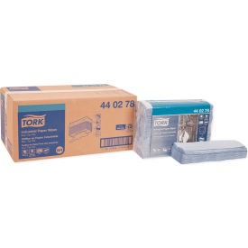 Tork® Heavy Duty Industrial Paper Wiper 12-13/16"" x 16-3/8"" Blue 90 Wipes/Pack 5 Packs/Case