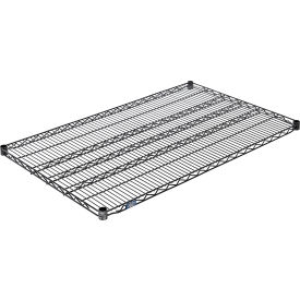 Nexel® S3048B Black Epoxy Wire Shelf 48""W x 30""D