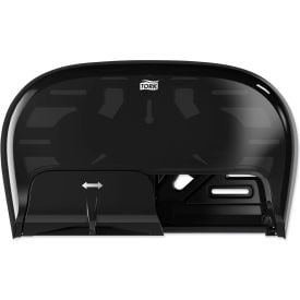 Tork® High Capacity Bath Tissue Roll Dispenser for OptiCore 7.2"" Roll Size Black