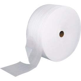 Global Industrial™ Perforated Air Foam Roll 72""W x 1250'L x 1/16"" Thick White 1 Roll
