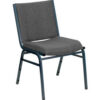 Flash Furniture® Hercules Heavy Duty Stacking Chair Silvervein Frame/Gray Seat