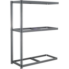 Global Industrial 3 Shelf Extra Heavy Duty Boltless Shelving Add On 72""W x 18""D x 72""H No Deck