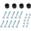 Global Industrial™ Bolted Pallet Rack Hardware Kit Includes 10 Nuts 10 Bolts 4 Bushings