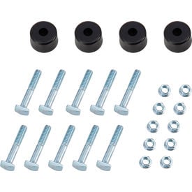 Global Industrial™ Bolted Pallet Rack Hardware Kit Includes 10 Nuts 10 Bolts 4 Bushings