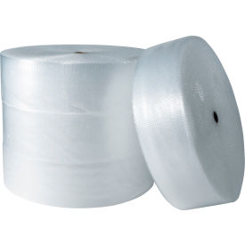 Global Industrial™ Non Perforated Air Bubble Roll 12""W x 750'L x 3/16"" Bubble Clear 4/Pack