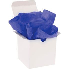 Global Industrial™ Gift Grade Tissue Paper 10 lbs. 15""W x 20""L Parade Blue 960 Sheets