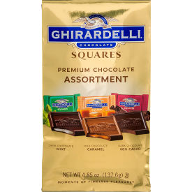 Ghirardelli Chocolate Squares Premium Assortment 4.85 oz 3 Pack