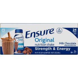 ENSURE Original Milk Chocolate Nutrition Shake 8 fl oz 24 Count