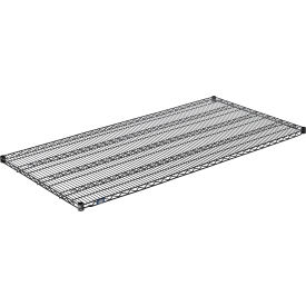 Nexel® S3672B Black Epoxy Wire Shelf 72""W x 36""D