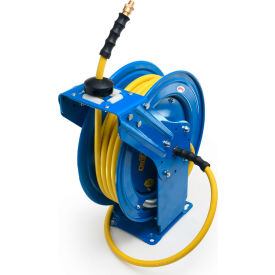 OilShield® Dual Arm Spring Return Air Hose Reel 300 PSI 1/2"" ID x 100'L