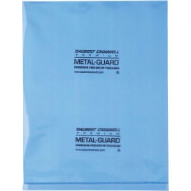 Global Industrial™ VCI Flat Poly Bags 20""W x 20""L 4 Mil Blue 250/Pack
