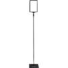 Global Industrial™ Adjustable Poster Stand Sign Holder 11''W x 7''H Insert Black/Chrome